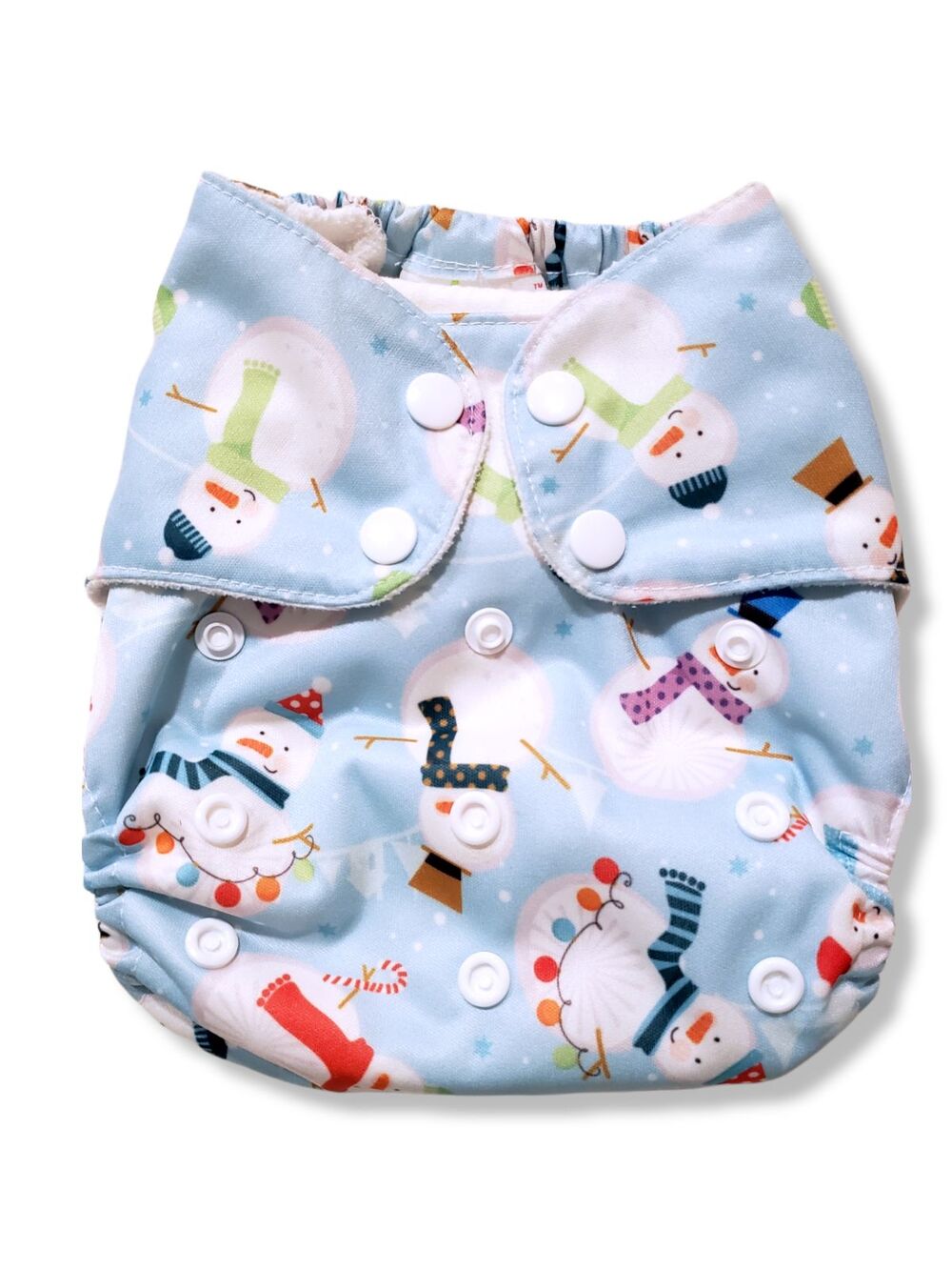 Blueberry OS Frosty Pocket Cloth Diaper Bamboo